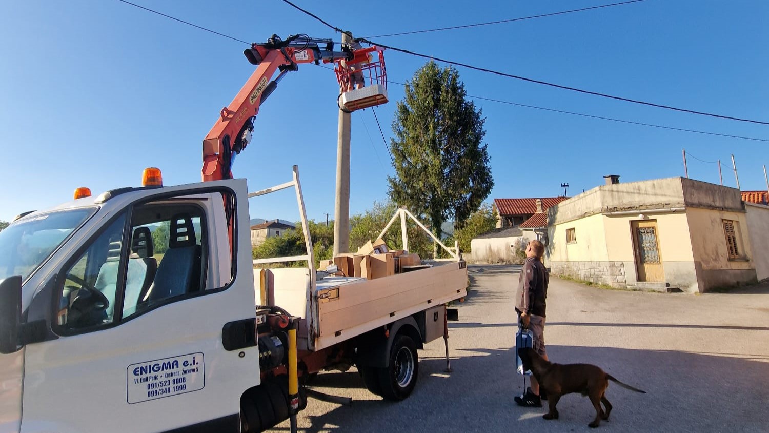 Na području Matulja počela modernizacija javne rasvjete Evo na kojim