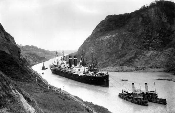 Panamski kanal 1915.