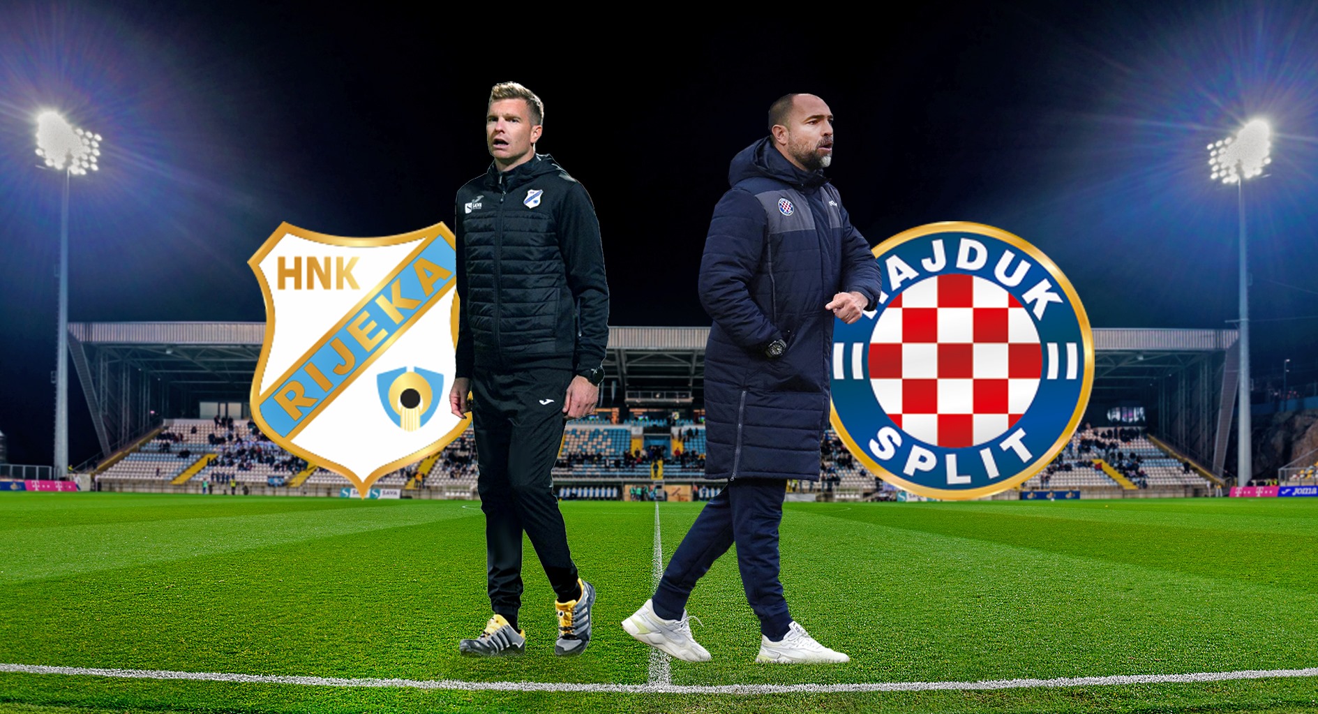 Nogometni susret visokog rizika između HNK Rijeka i HNK Hajduk Split
