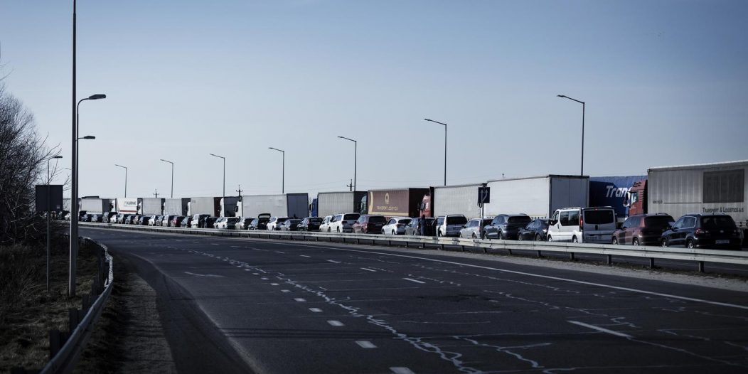 Prometna blokada na izlazu iz Ukrajine