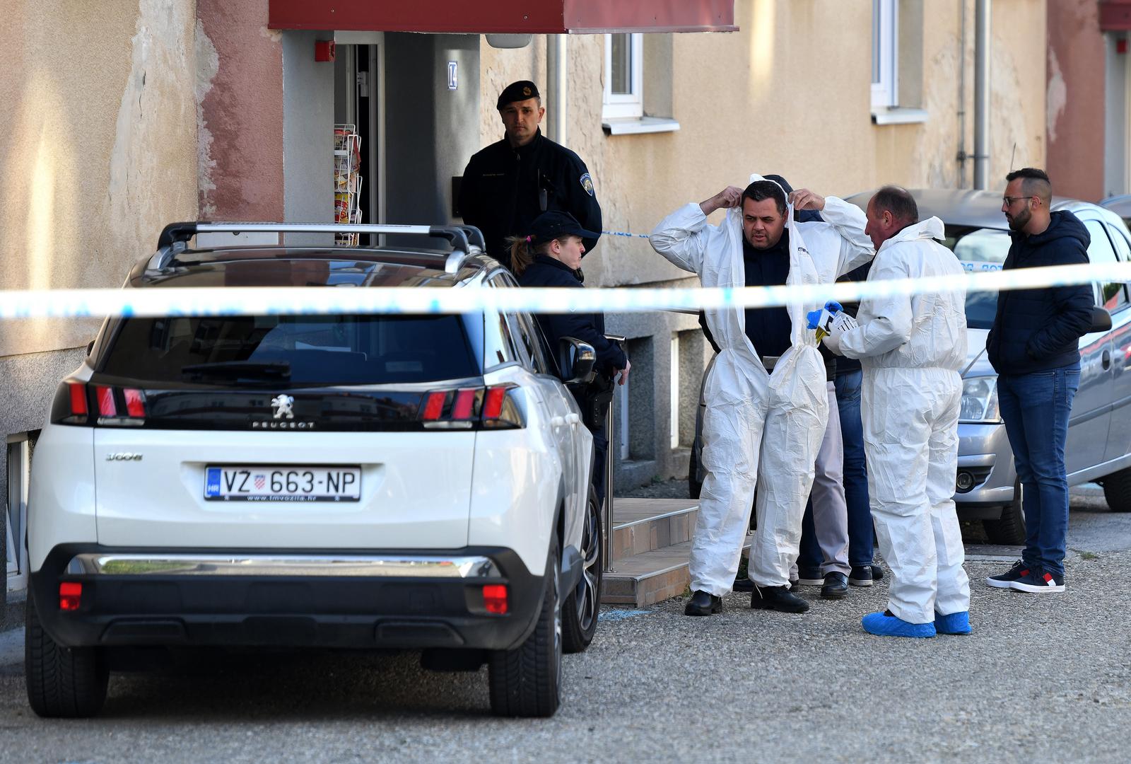 Policijski očevid u Ivancu gdje je pronađeno žensko i muško tijelo