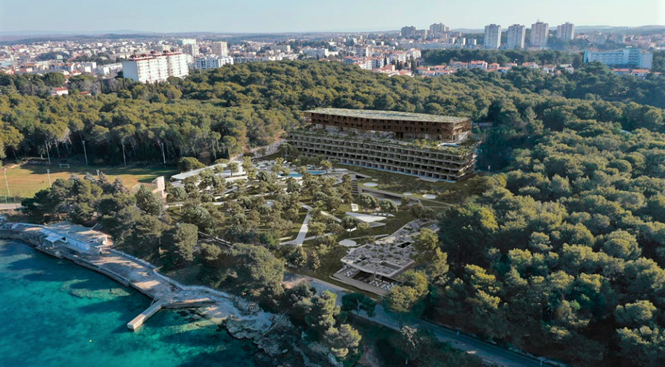 hotel valkane idejno rješenje hotel valkane idejno rješenje