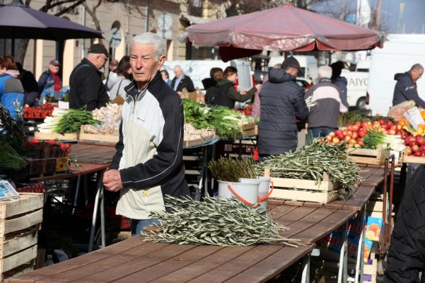Rijeka: Na gradskog tržnici započela je prodaja maslinovih grana