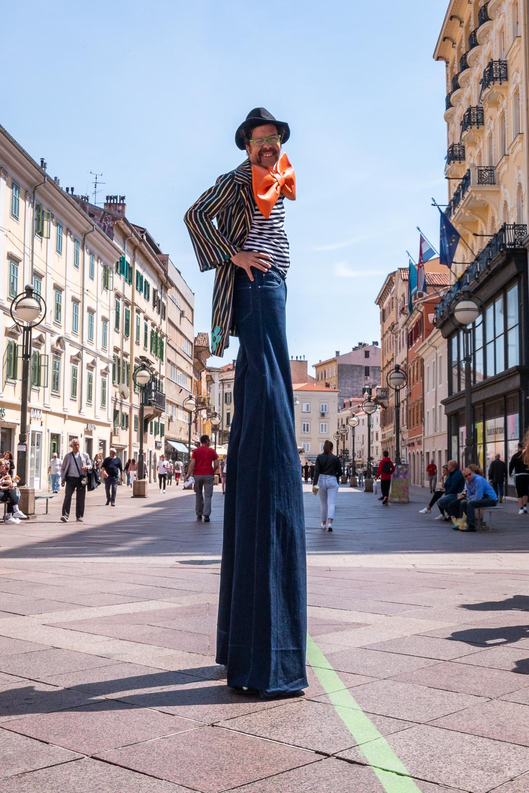 Korzo Rijeka ulični zabavljač-8 Korzo Rijeka ulični zabavljač-8