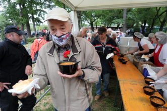 Tradicionalna proslava Praznika rada u organizaciji županijskog SDP-a ove godine održana je u Trsatu