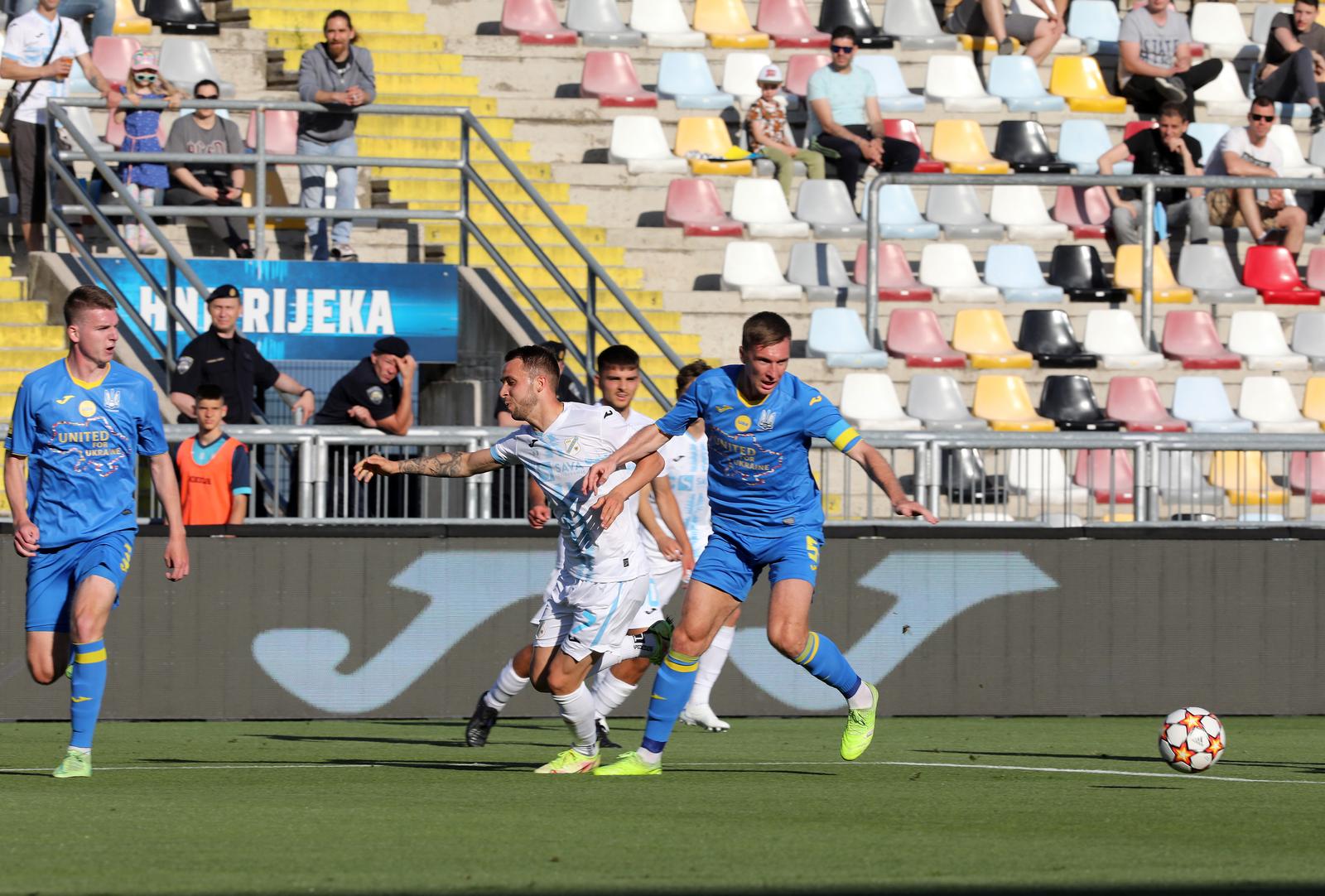 Humanitarna utakmica između Rijeke i reprezentacije Ukrajine Humanitarna utakmica između Rijeke i reprezentacije Ukrajine