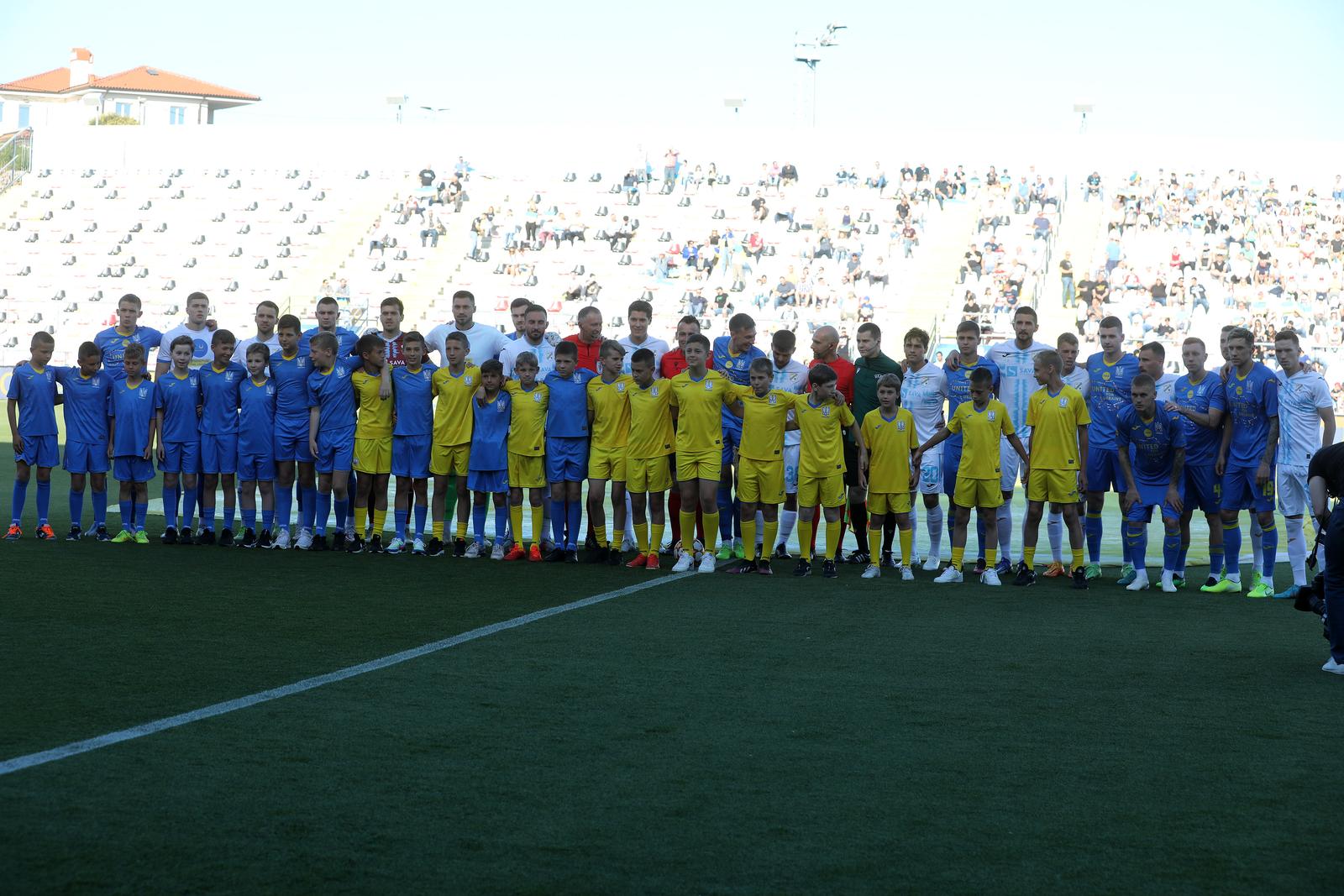 Humanitarna utakmica između Rijeke i reprezentacije Ukrajine Humanitarna utakmica između Rijeke i reprezentacije Ukrajine