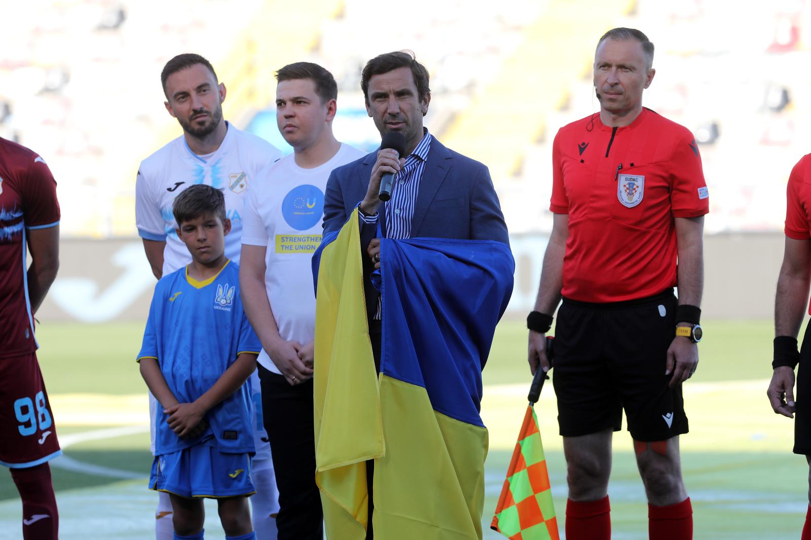 Humanitarna utakmica između Rijeke i reprezentacije Ukrajine Humanitarna utakmica između Rijeke i reprezentacije Ukrajine