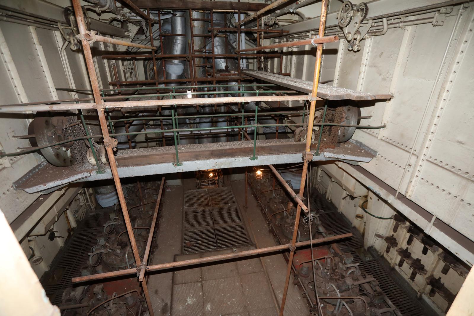 Obilazak broda Galeb u brodogradilištu Kraljevica