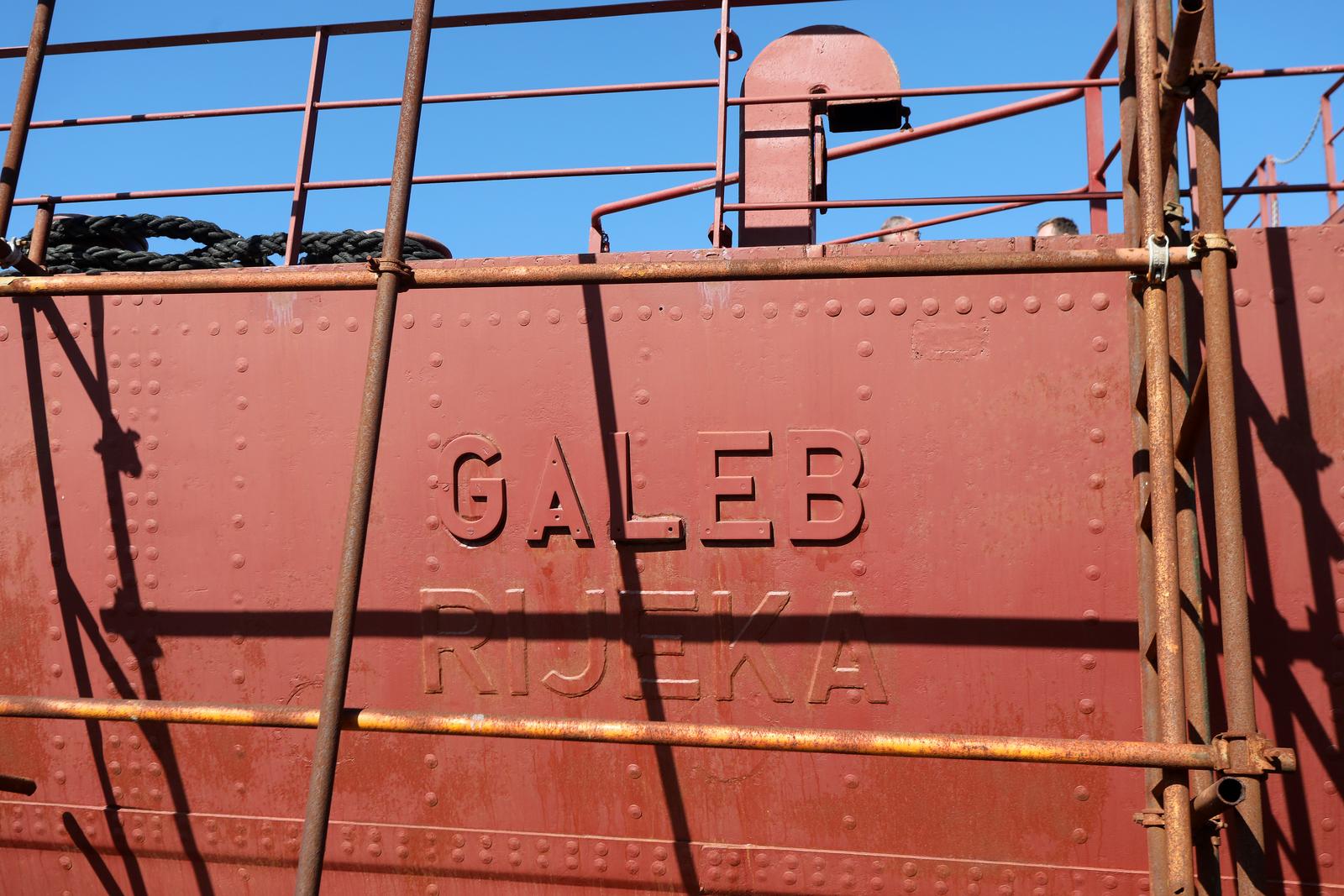 Obilazak broda Galeb u brodogradilištu Kraljevica