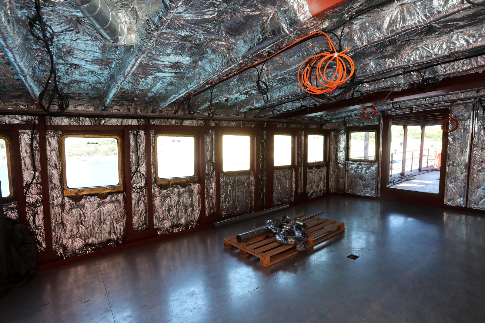 Obilazak broda Galeb u brodogradilištu Kraljevica