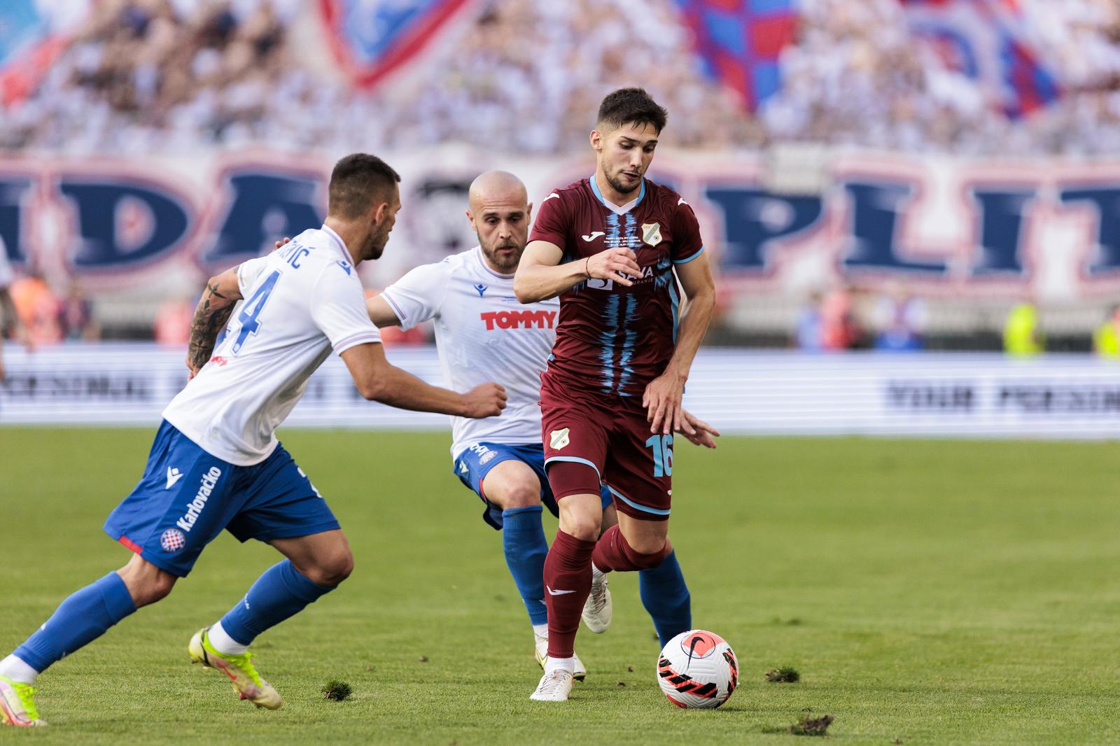 Split: Stadion Poljud,  Finale Hrvatskog nogometnog kupa HNK Hajduk – HNK Rijeka
