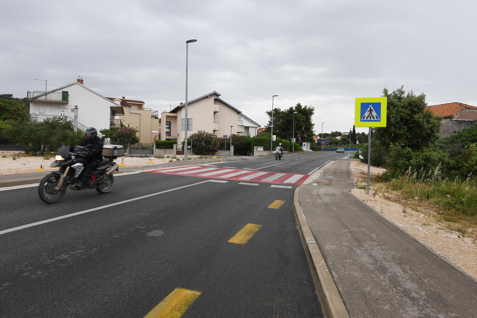 Šibenik: Mjesto nesreće gdje je pijani vozač ozlijedio dvije djevojke