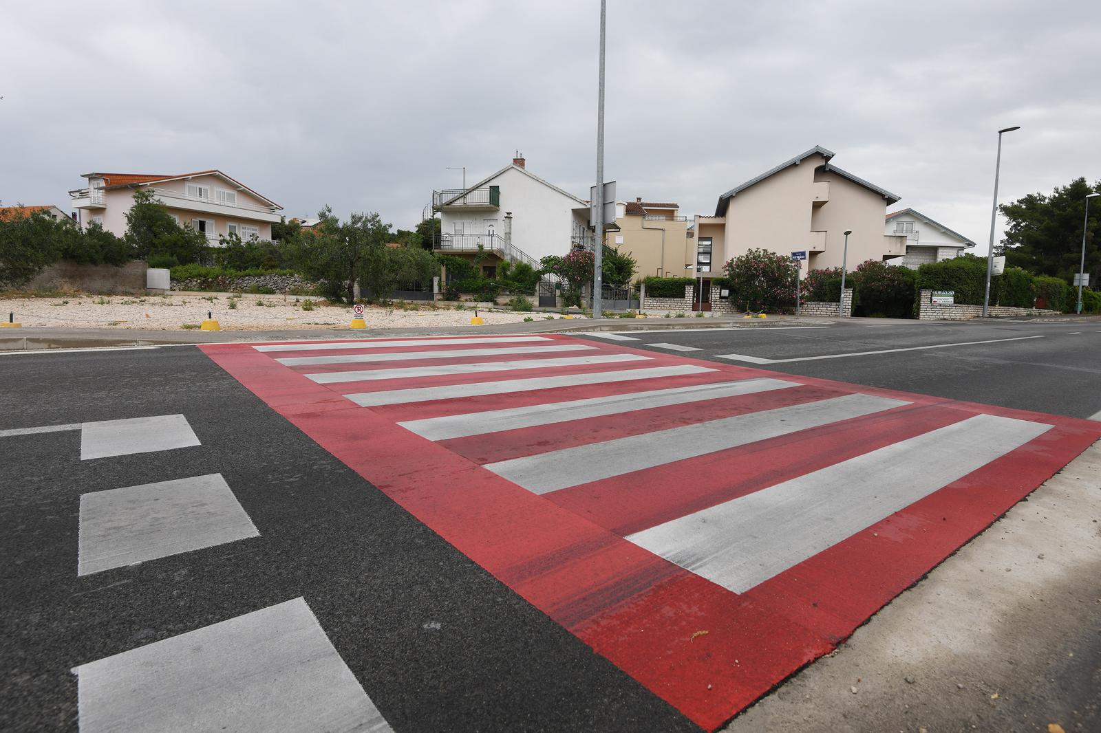 Šibenik: Mjesto nesreće gdje je pijani vozač ozlijedio dvije djevojke