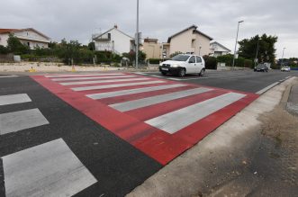 Šibenik: Mjesto nesreće gdje je pijani vozač ozlijedio dvije djevojke