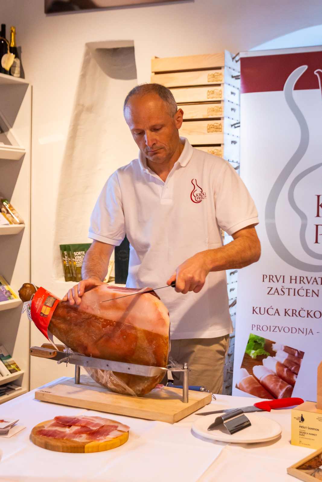 Prijem za dobitnike šampionske titule na osmim Danima hrvatskog pršuta -1