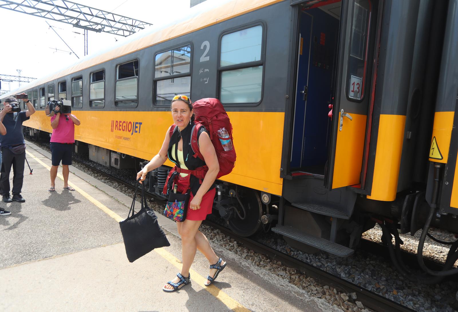 Regiojetov vlak sa turistima iz Češke stigao na riječki kolodvor