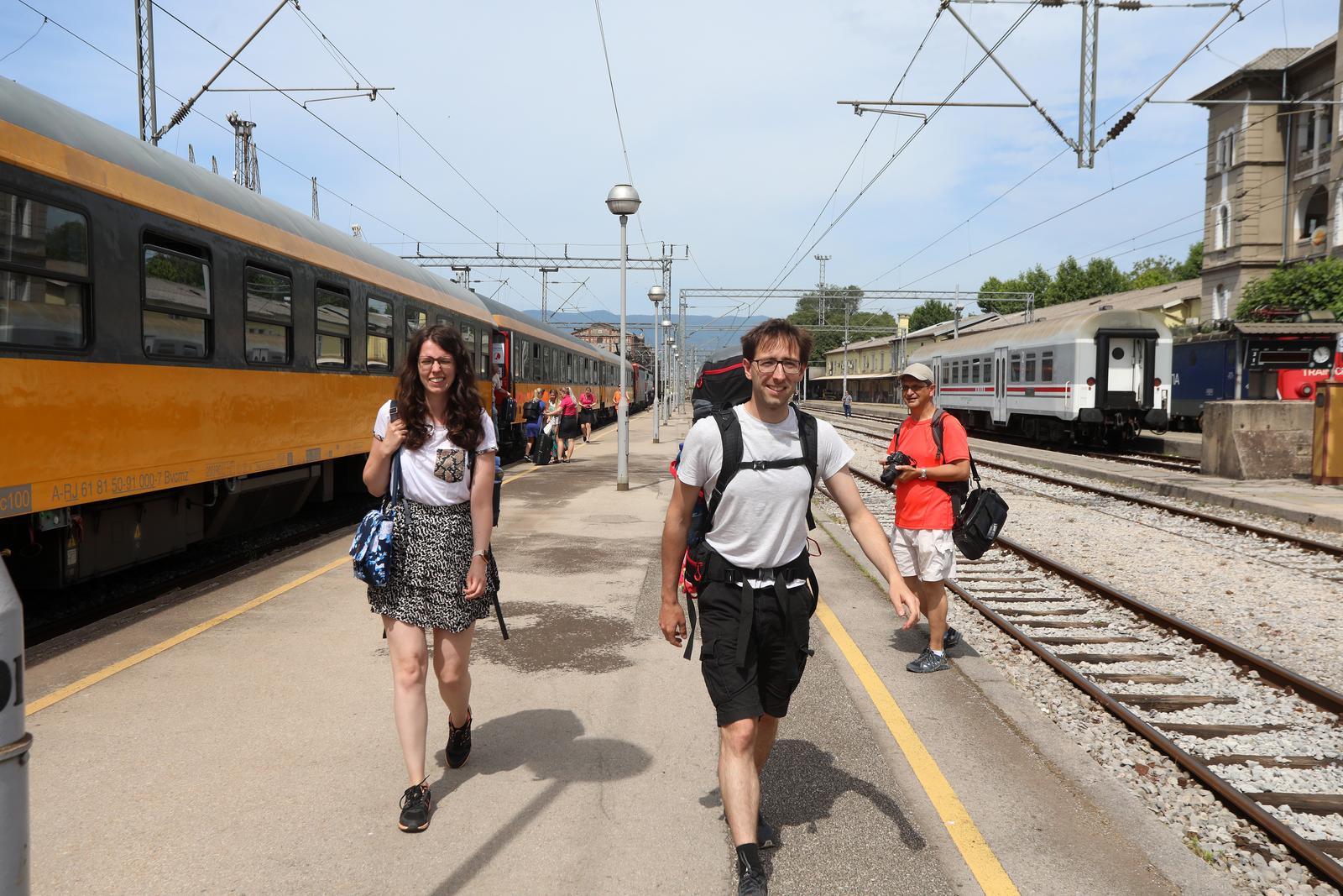 Regiojetov vlak sa turistima iz Češke stigao na riječki kolodvor