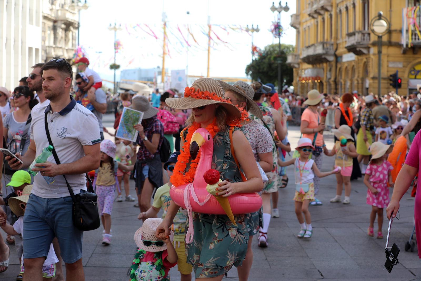 Dječja karnevalska povorka u Rijeci Dječja karnevalska povorka u Rijeci
