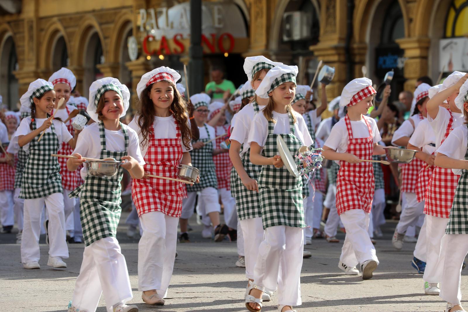 Dječja karnevalska povorka u Rijeci Dječja karnevalska povorka u Rijeci