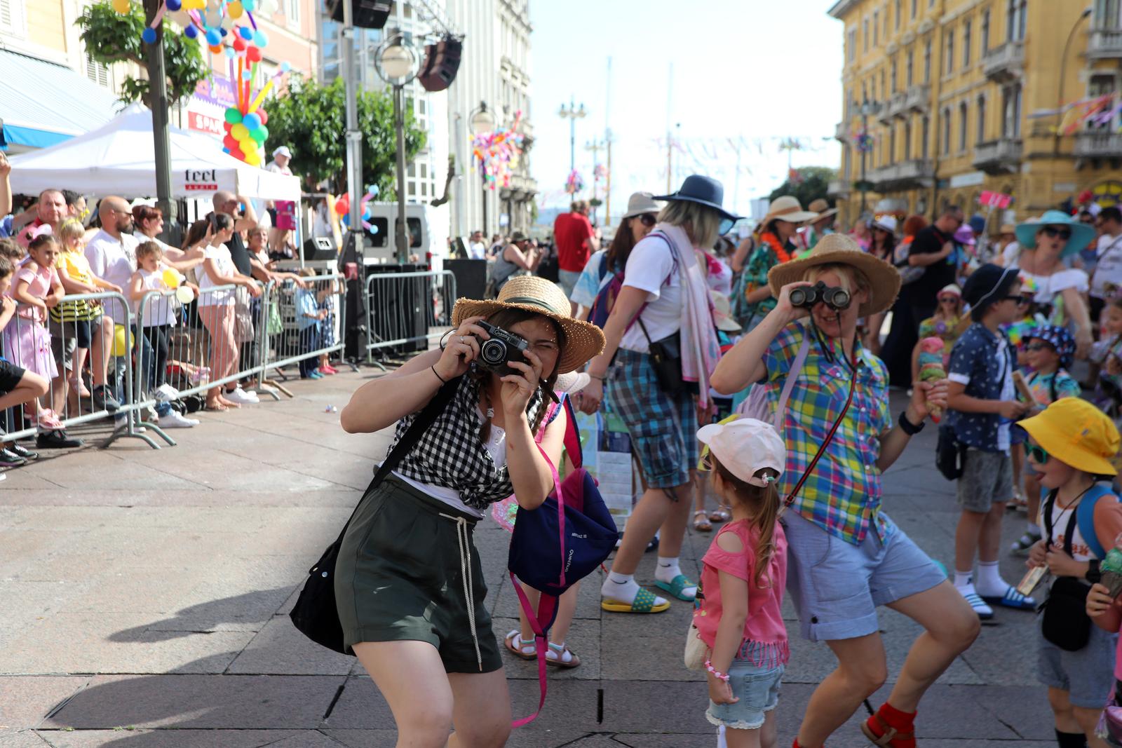 Dječja karnevalska povorka u Rijeci Dječja karnevalska povorka u Rijeci
