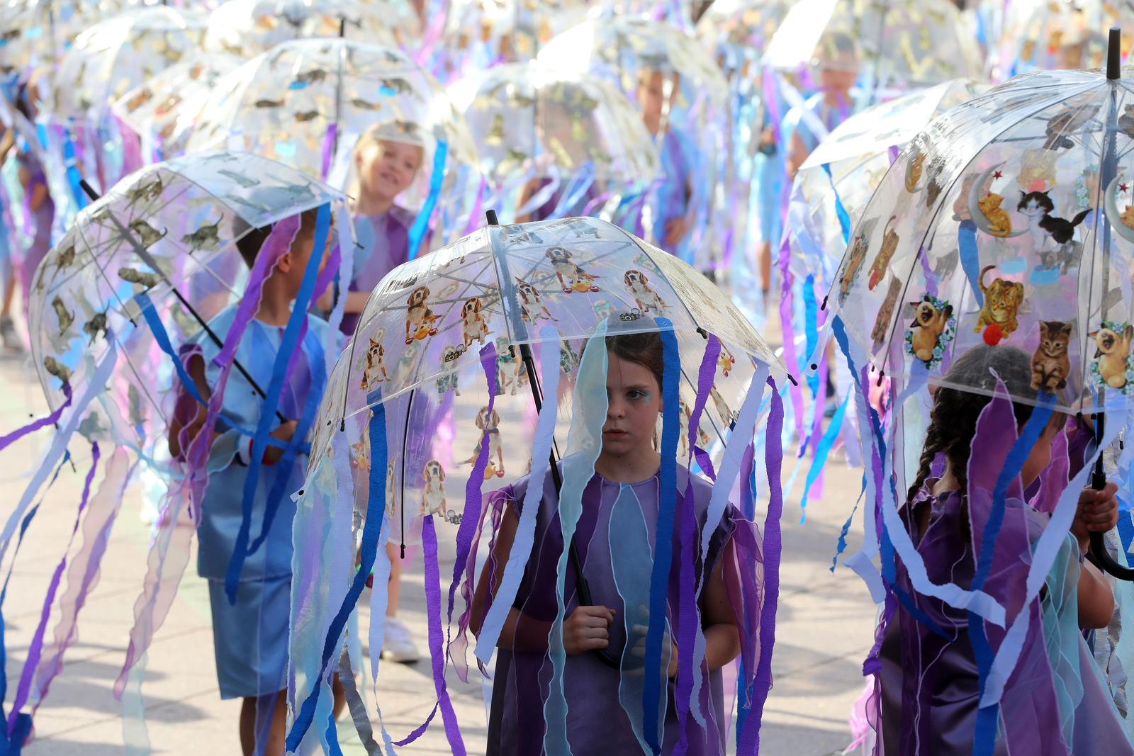 Dječja karnevalska povorka u Rijeci Dječja karnevalska povorka u Rijeci