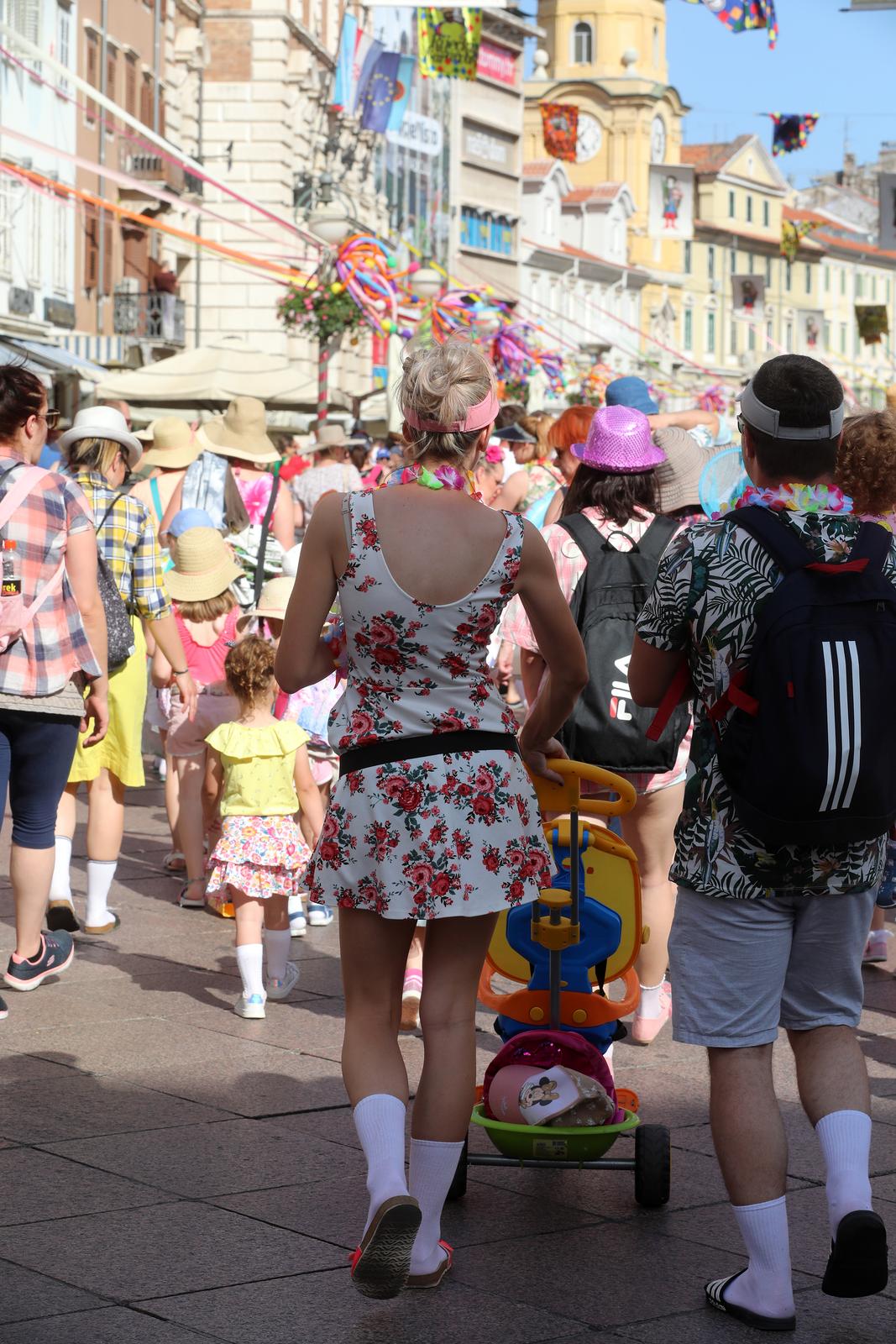 Dječja karnevalska povorka u Rijeci Dječja karnevalska povorka u Rijeci