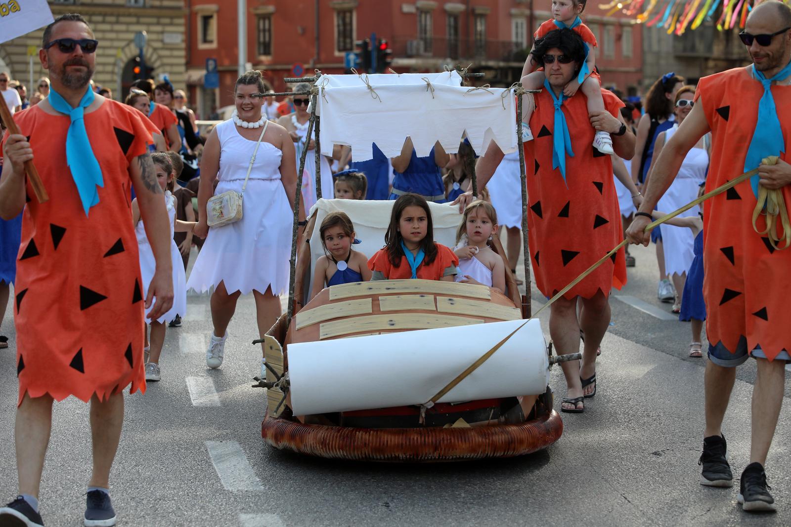 Dječja karnevalska povorka u Rijeci Dječja karnevalska povorka u Rijeci
