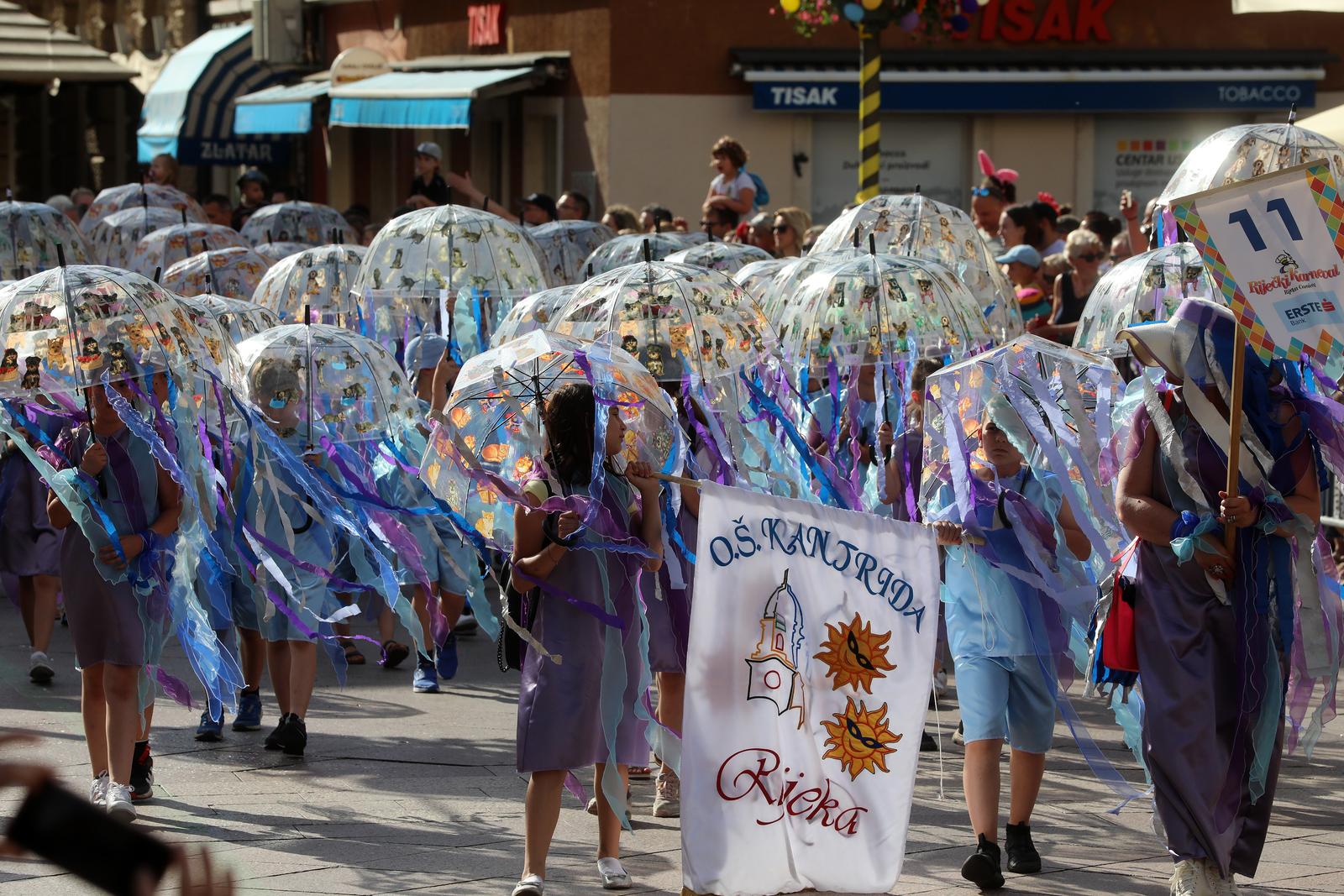 Dječja karnevalska povorka u Rijeci Dječja karnevalska povorka u Rijeci