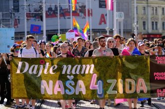 Zagreb: 21. Povorka ponosa pod sloganom “Dajte nam naša četiri zida!”