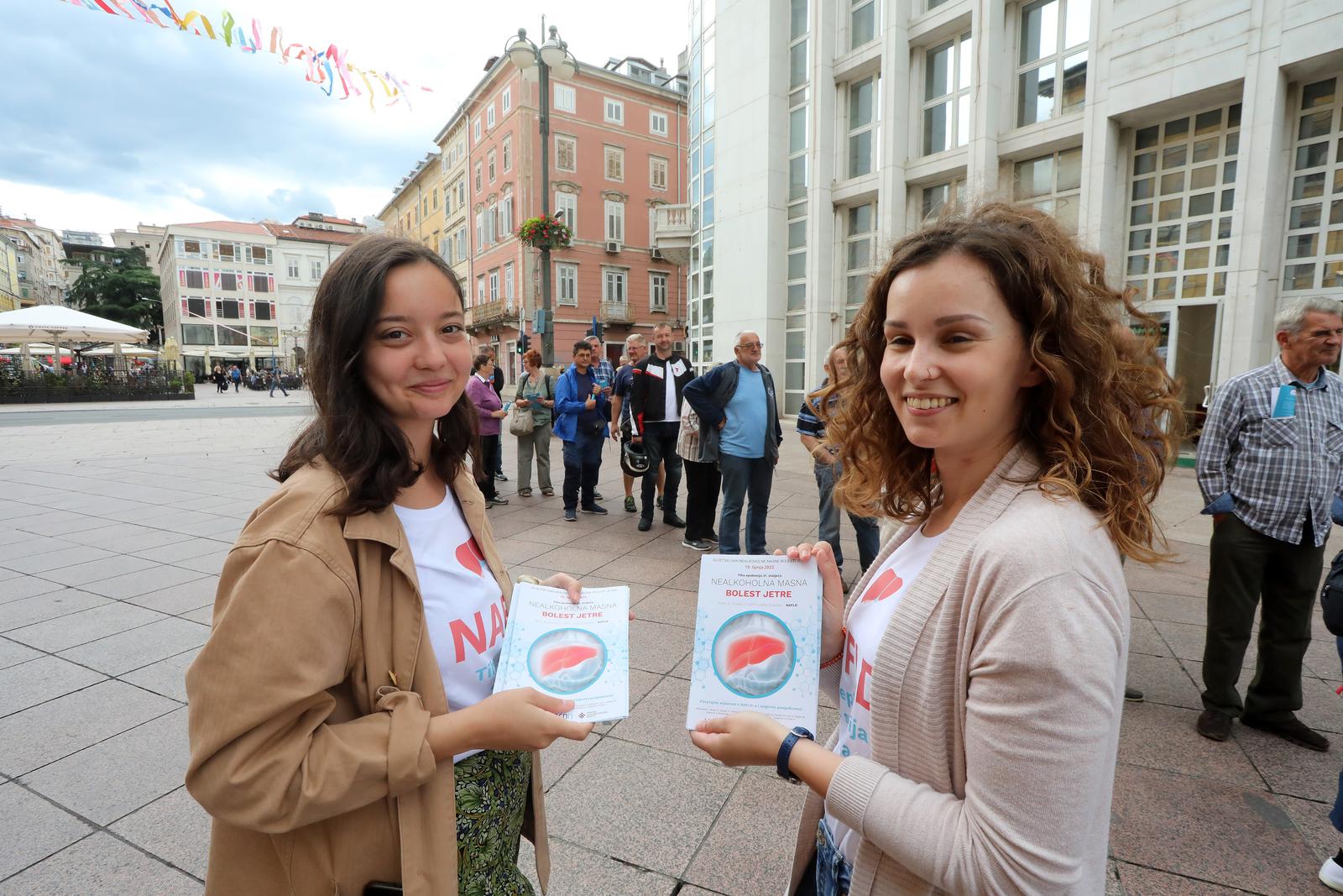 Rijeka: Povodom Svjetskog dana svjesnosti o nealkoholnoj masnoj bolesti jetre besplatno testiranje građana na Trgu 111. brigade HV Rijeka: Povodom Svjetskog dana svjesnosti o nealkoholnoj masnoj bolesti jetre besplatno testiranje građana na Trgu 111. brigade HV
