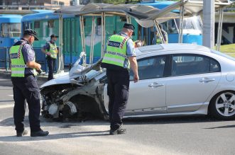 Zagreb: Autom pokupio tramvajsku stanicu i pješake, više ljudi ozlijeđeno