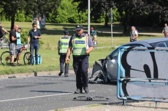 Zagreb: Autom pokupio tramvajsku stanicu i pješake, više ljudi ozlijeđeno