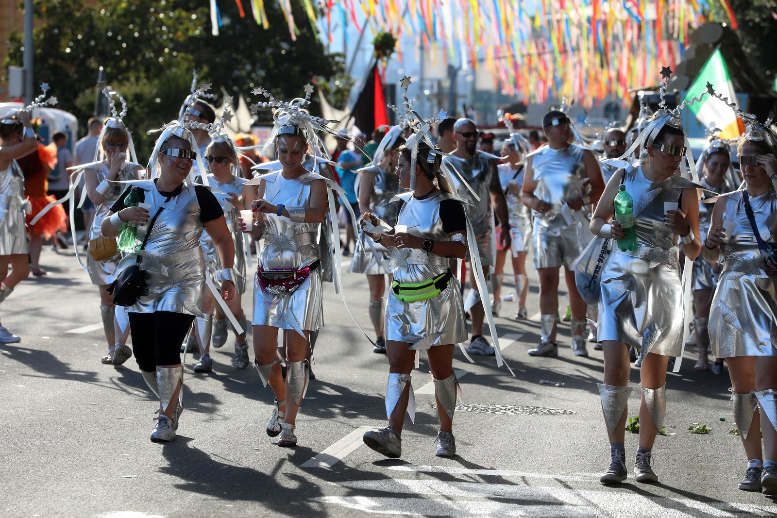 U Rijeci velika ljetna karnevalska povorka U Rijeci velika ljetna karnevalska povorka