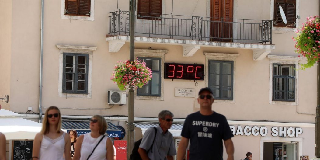 Vrućine na ulicama grada Rijeke