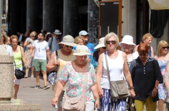 Vrućine na ulicama grada Rijeke