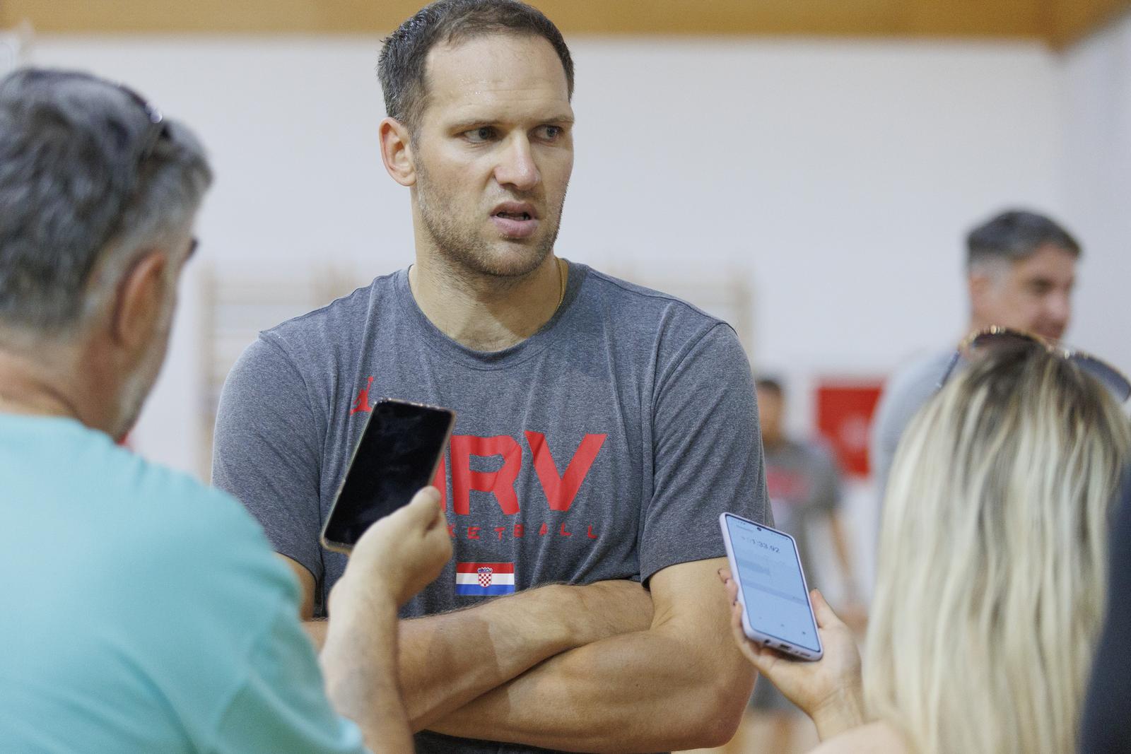 Opatija: Trening hrvatskih košarkaša uoči kvalifikacijske utakmice za Svjetsko prvenstvo protiv Finske Opatija: Trening hrvatskih košarkaša uoči kvalifikacijske utakmice za Svjetsko prvenstvo protiv Finske