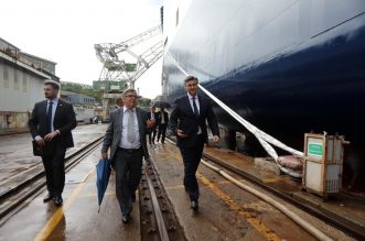 Rijeka: Plenković na svečanosti primopredaje broda Neptune Barcelona u 3. maju