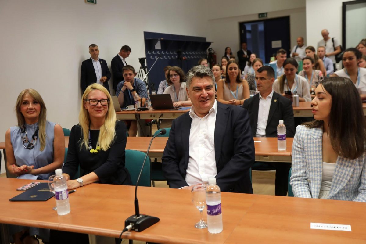 Rijeka: Predsjednik Milanović na svečanom otvorenju osmog izdanja ELSA, Ljetne pravne škole
