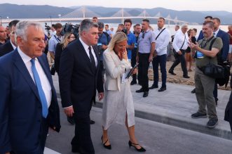 Predsjednik Zoran Milanović stigao na otvorenje Peljeskog mosta