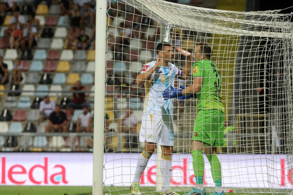 RIJEKA - GORICA 1:1 Prvijenac Matije Frigana nije bio dovoljan za pobjedu  bijelih