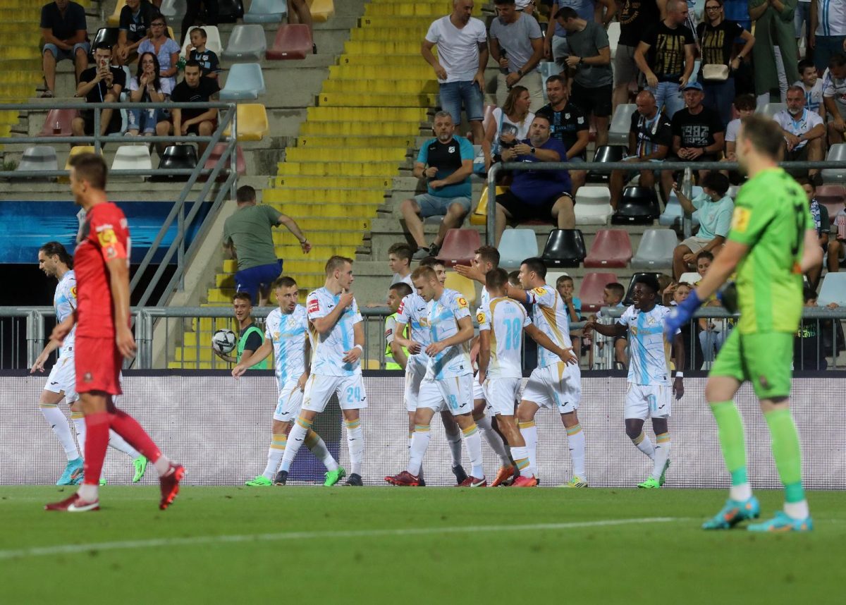 RIJEKA - GORICA 1:1 Prvijenac Matije Frigana nije bio dovoljan za pobjedu  bijelih