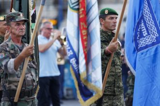 Rijeka: Bakljada na Trsatskoj gradini povodom  obilježavanja Dana pobjede, Dana domovinske zahvalnosti i Dana hrvatskih branitelja