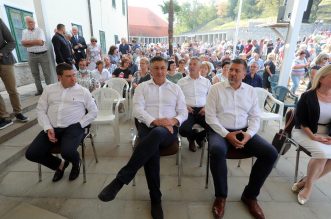 Premijer Plenković na misi u Svetištu Majke Božje Trsatske povodom blagdana Velike Gospe