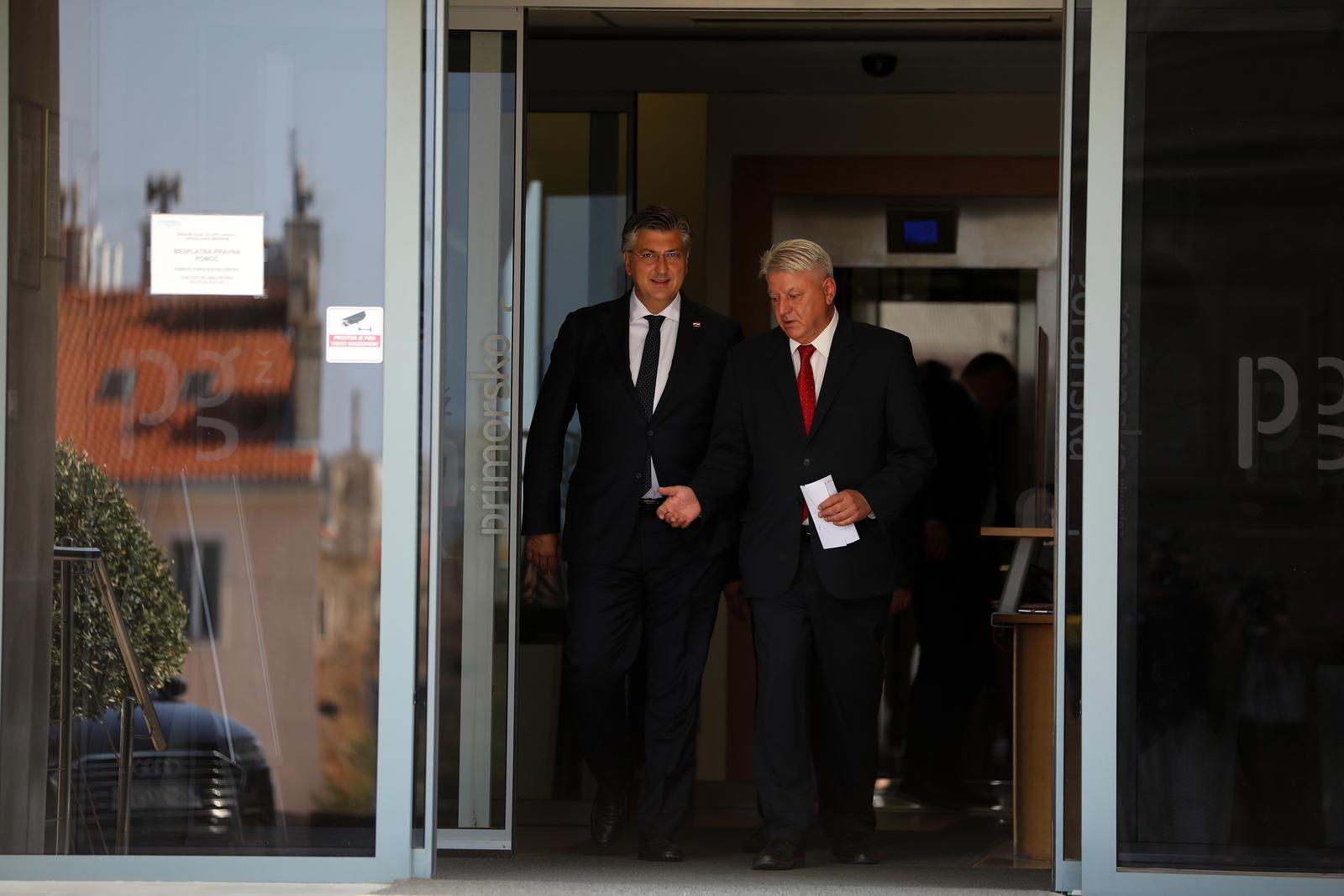 Rijeka: Premijer Plenković u posjetu Primorsko-goranskoj županiji Rijeka: Premijer Plenković u posjetu Primorsko-goranskoj županiji