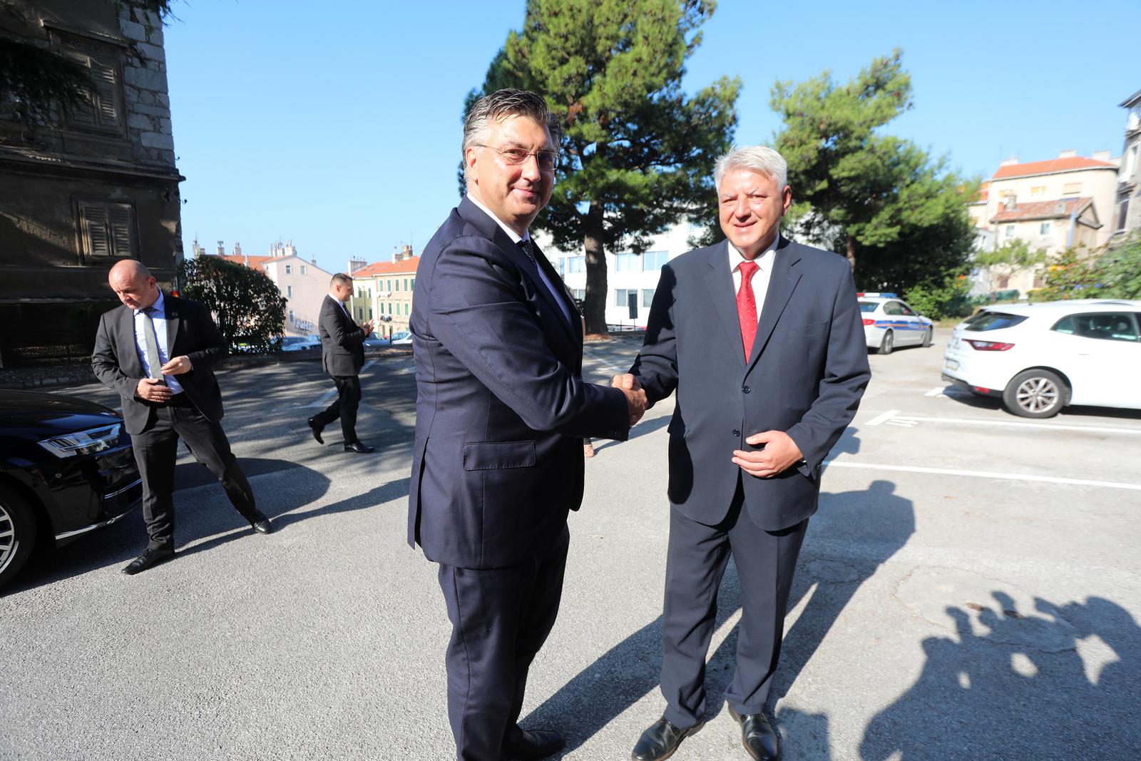 Rijeka: Premijer Plenković u posjetu Primorsko-goranskoj županiji Rijeka: Premijer Plenković u posjetu Primorsko-goranskoj županiji