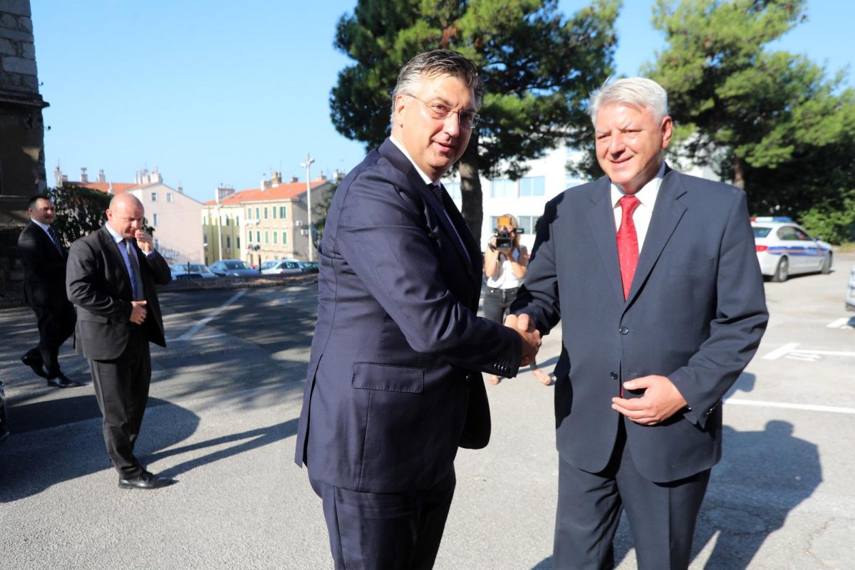 Rijeka: Premijer Plenković u posjetu Primorsko-goranskoj županiji