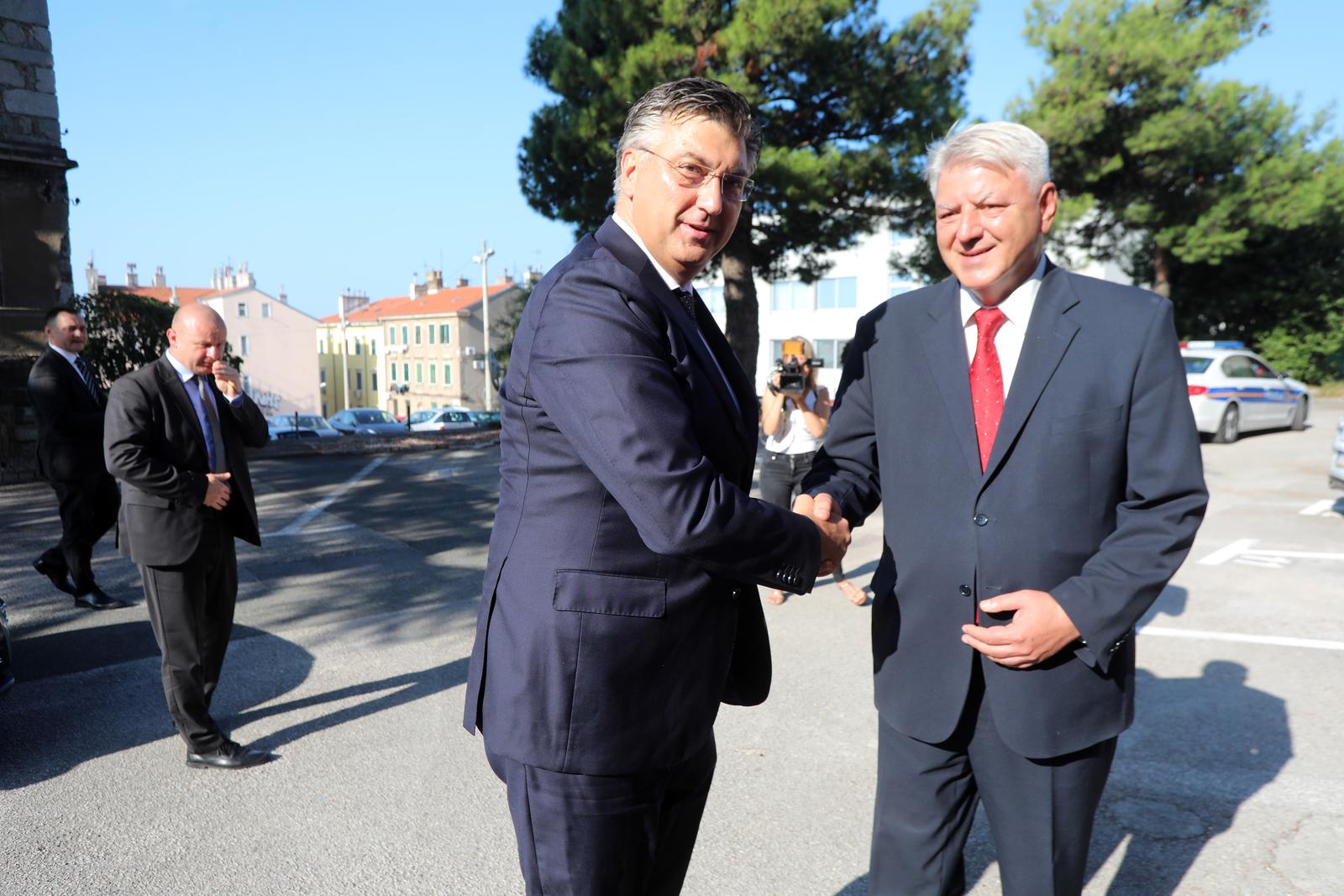 Rijeka: Premijer Plenković u posjetu Primorsko-goranskoj županiji Rijeka: Premijer Plenković u posjetu Primorsko-goranskoj županiji