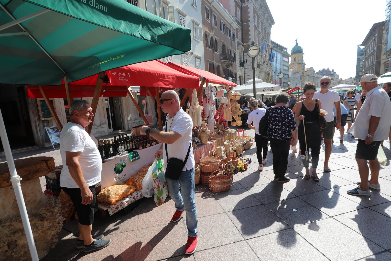 Rijeka: Manifestacija 100 % zagorsko na Korzu