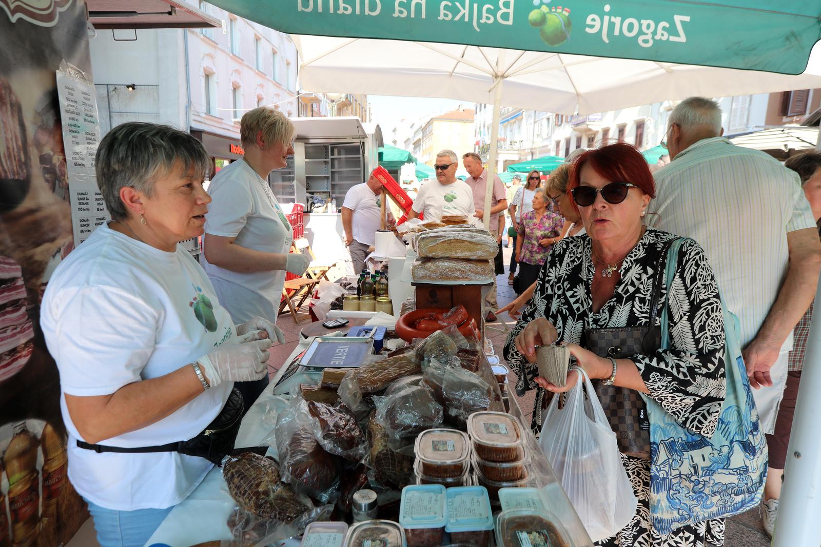 Rijeka: Manifestacija 100 % zagorsko na Korzu